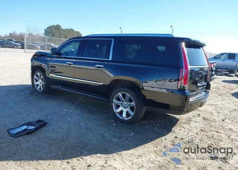 2016 Cadillac Escalade Esv Premium Collection из США, поврежденный, VIN 1GYS4JKJ4GR327025